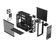 Fractal Design Meshify 2 Lite RGB Black TG Light tint - 1053257 - zdjęcie 6
